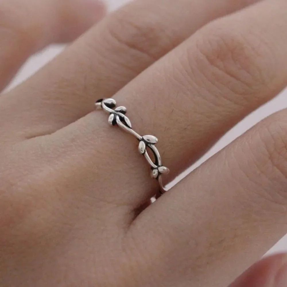 Boho Leaf Ring #1968